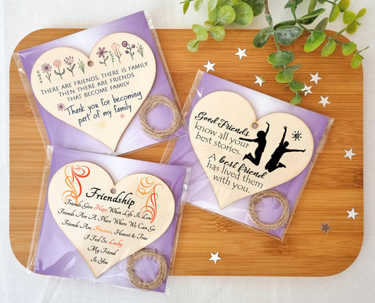 The Plum Penguin Inseparable Bonds Celebrated in Three Heart Plaques