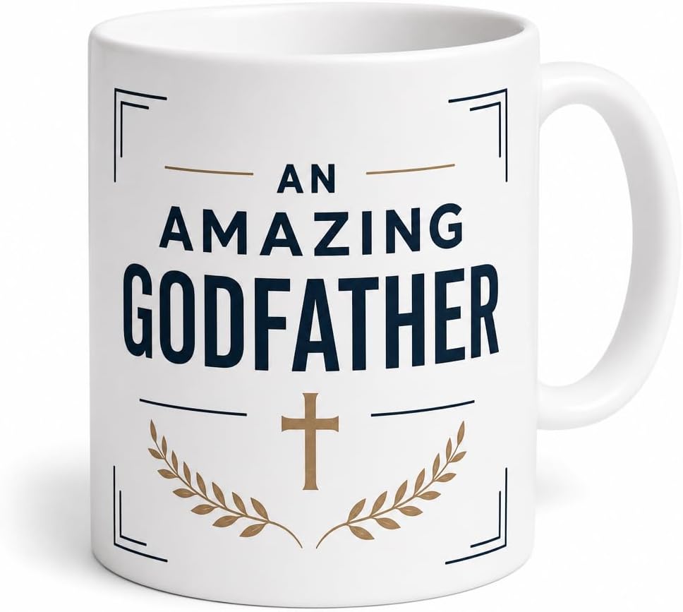 Modern Godfather Thanks mug and plaque