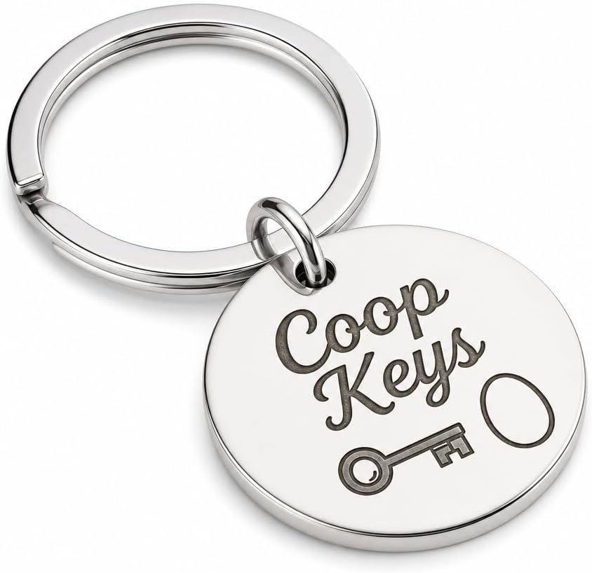 Cluck & Company keyring