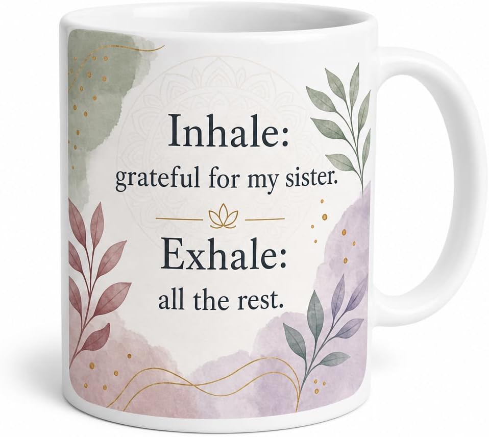 Soulful Sister Stillness mug and plaque