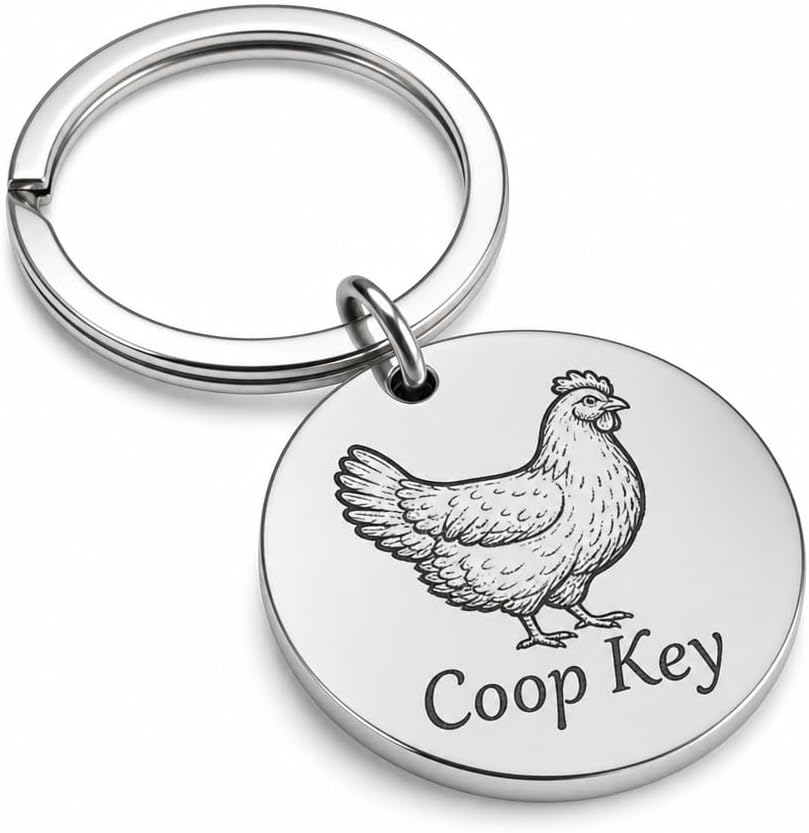 Dawn Egg Rounds keyring