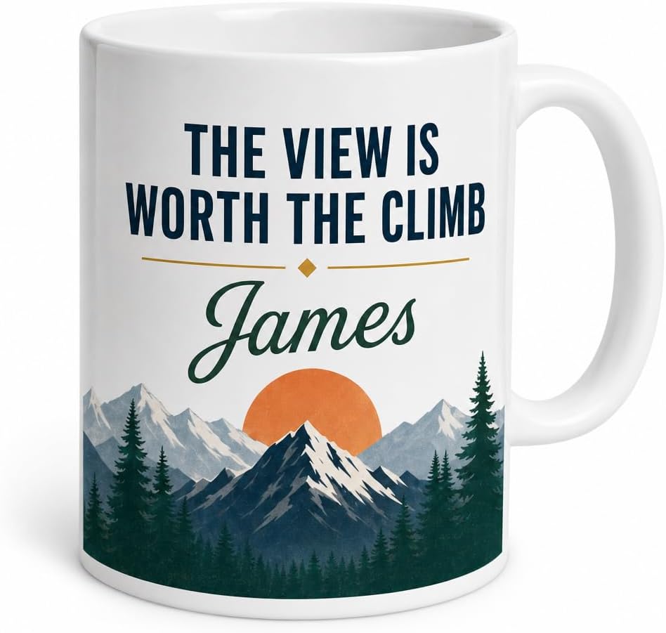 Summit Steady Courage mug and plaque