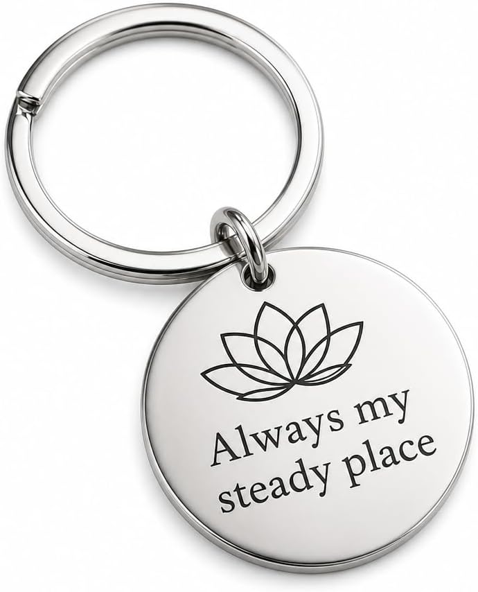 Soulful Sister Stillness keyring