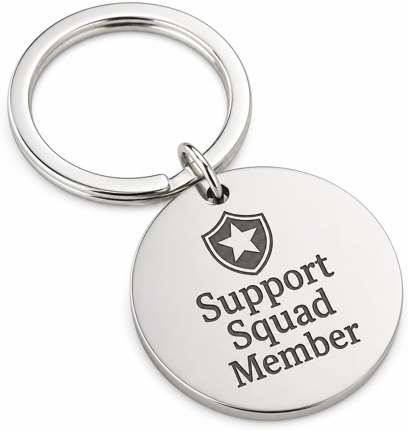 Divorce Support Squad keyring