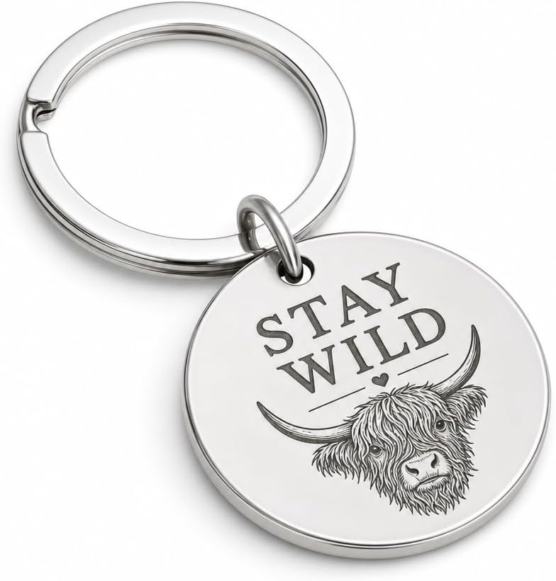 Highland Wild Spirit keyring