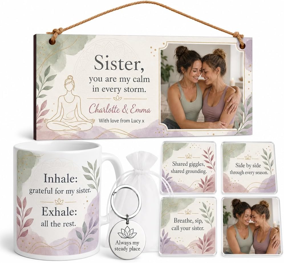 Soulful Sister Stillness personalised gift box set
