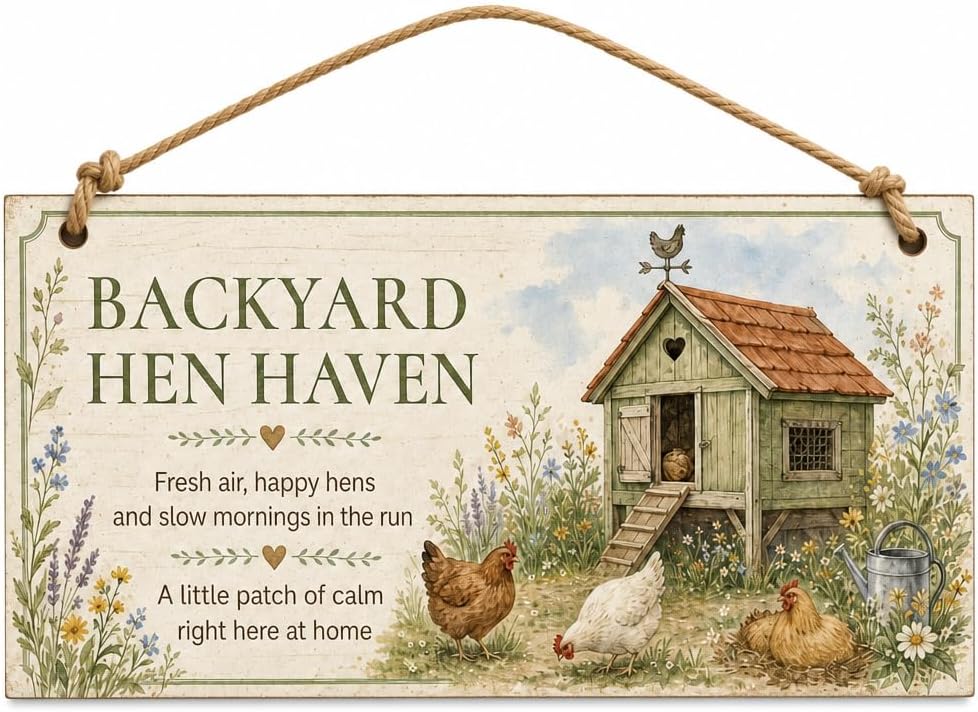 Backyard Hen Haven gift set contents