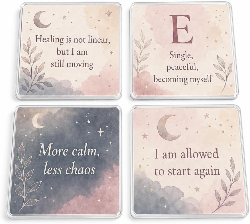 Softly Single Again coasters