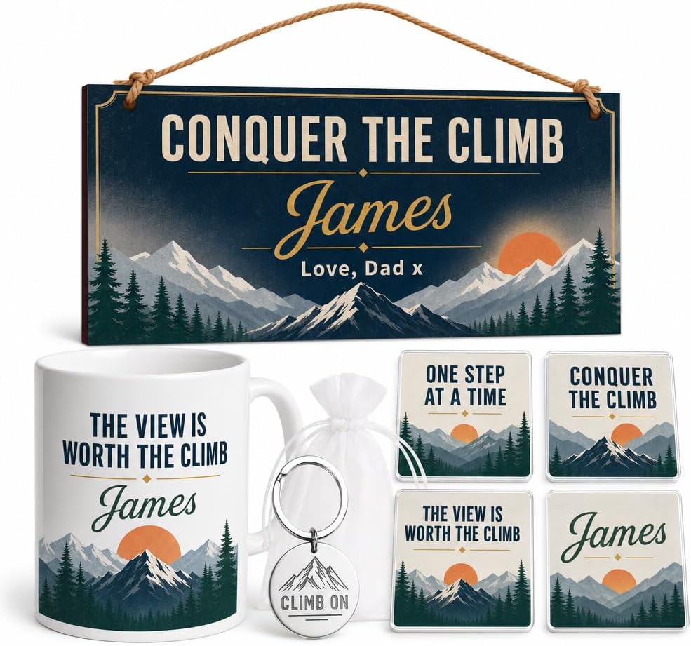 Summit Steady Courage personalised gift box set