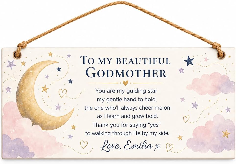 Guiding Star Godmother gift set contents