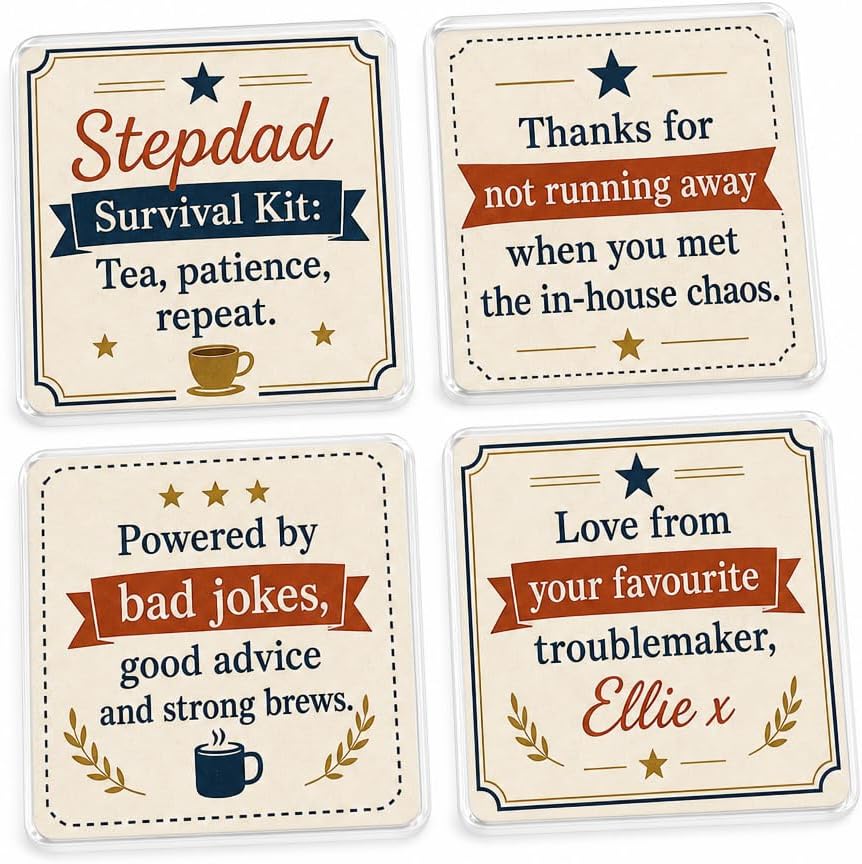 Stepdad Survival Legend mug and plaque