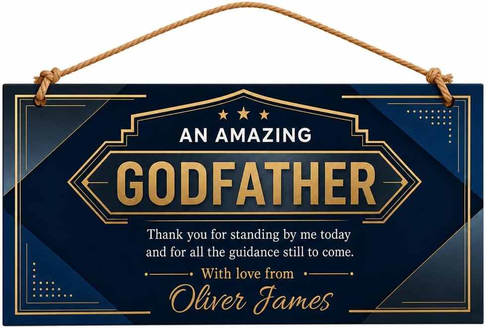 Sleek Godfather Appreciation gift set contents