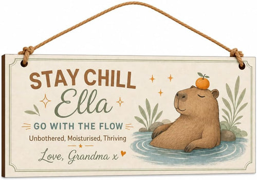 Chill Capybara Vibes gift set contents