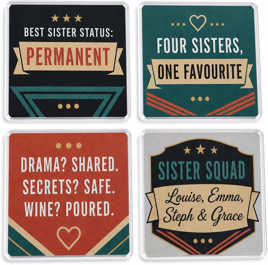 Sister Squad Oath keyring