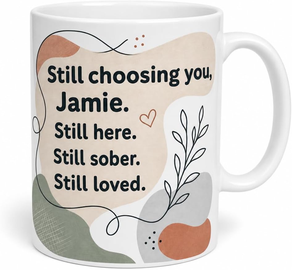 Still Choosing You mug and plaque