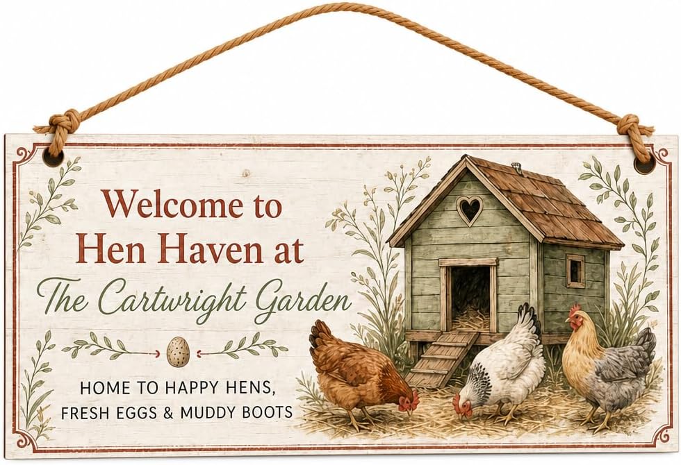 Hen Haven Homestead mug and plaque