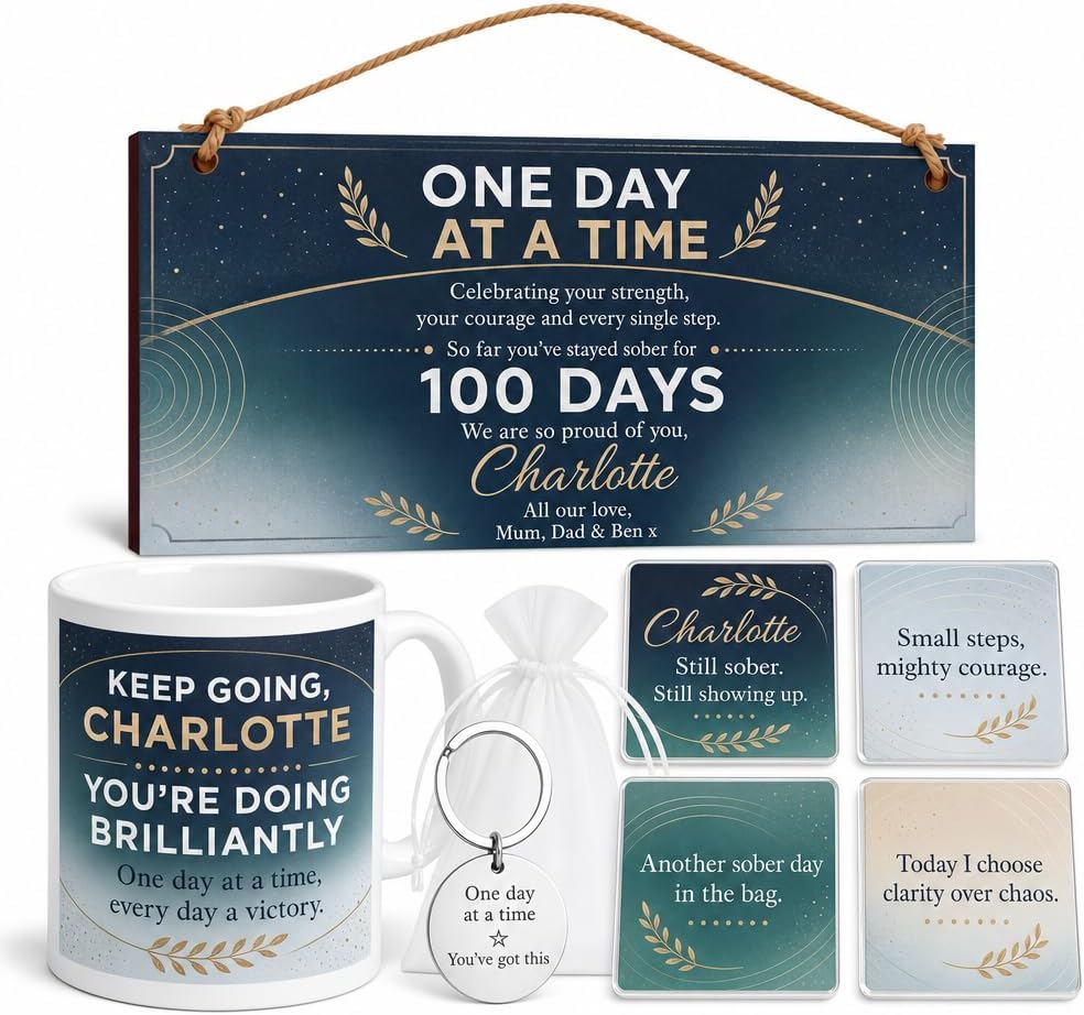One Day At A Time personalised gift box set