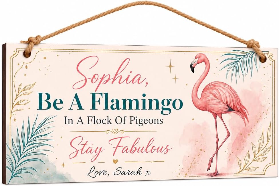 Fabulous Flamingo Glow gift set contents