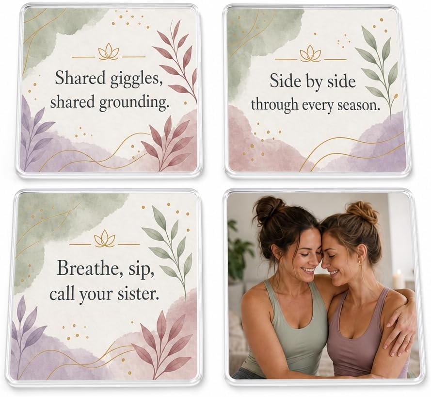 Soulful Sister Stillness coasters