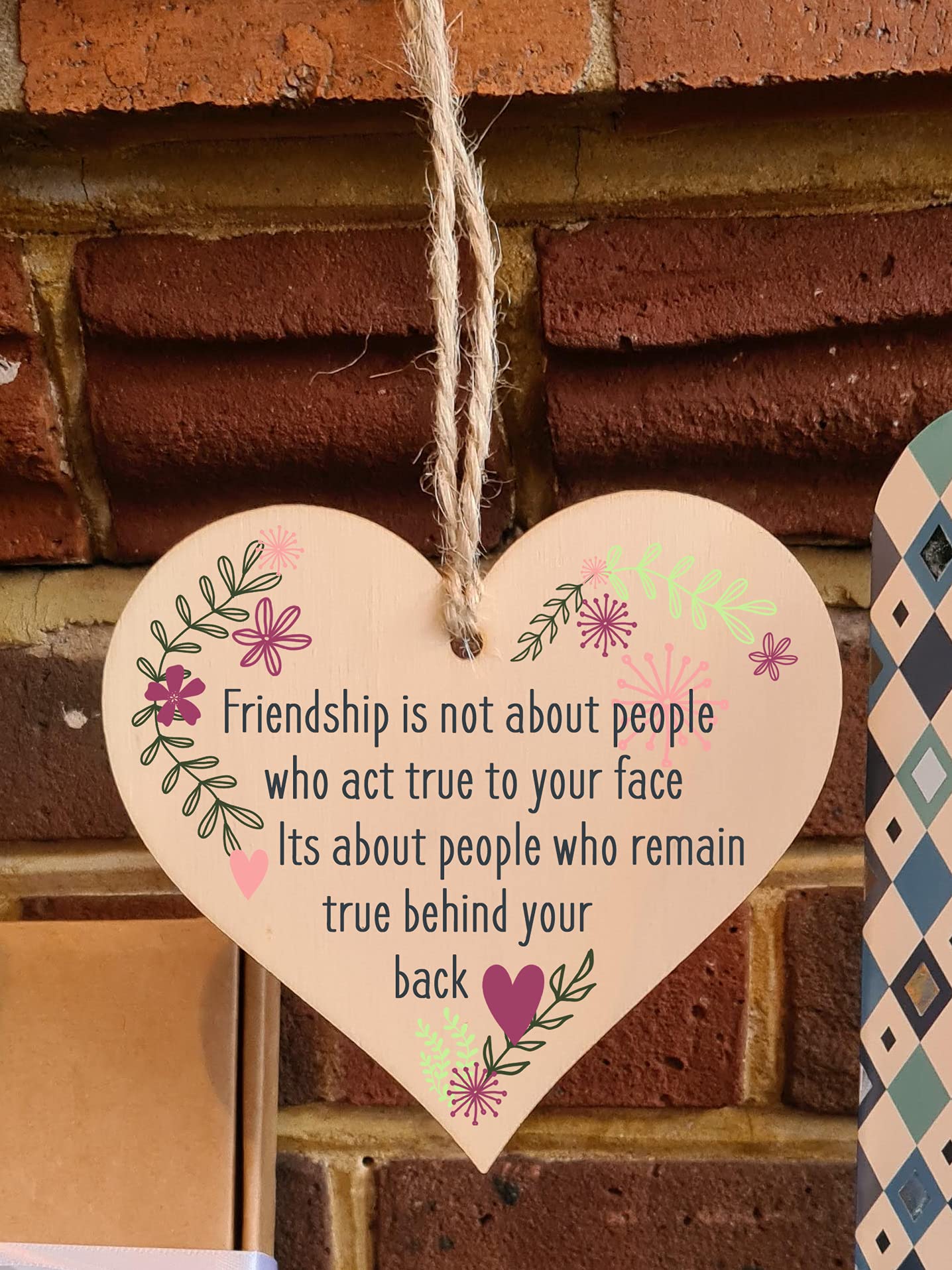 The Plum Penguin Heartwarming Echoes Set of Three Friendship Plaques