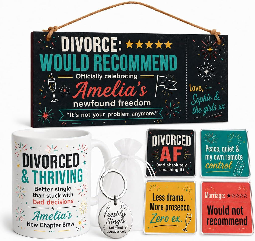 Freedom Reclaimed personalised gift box set