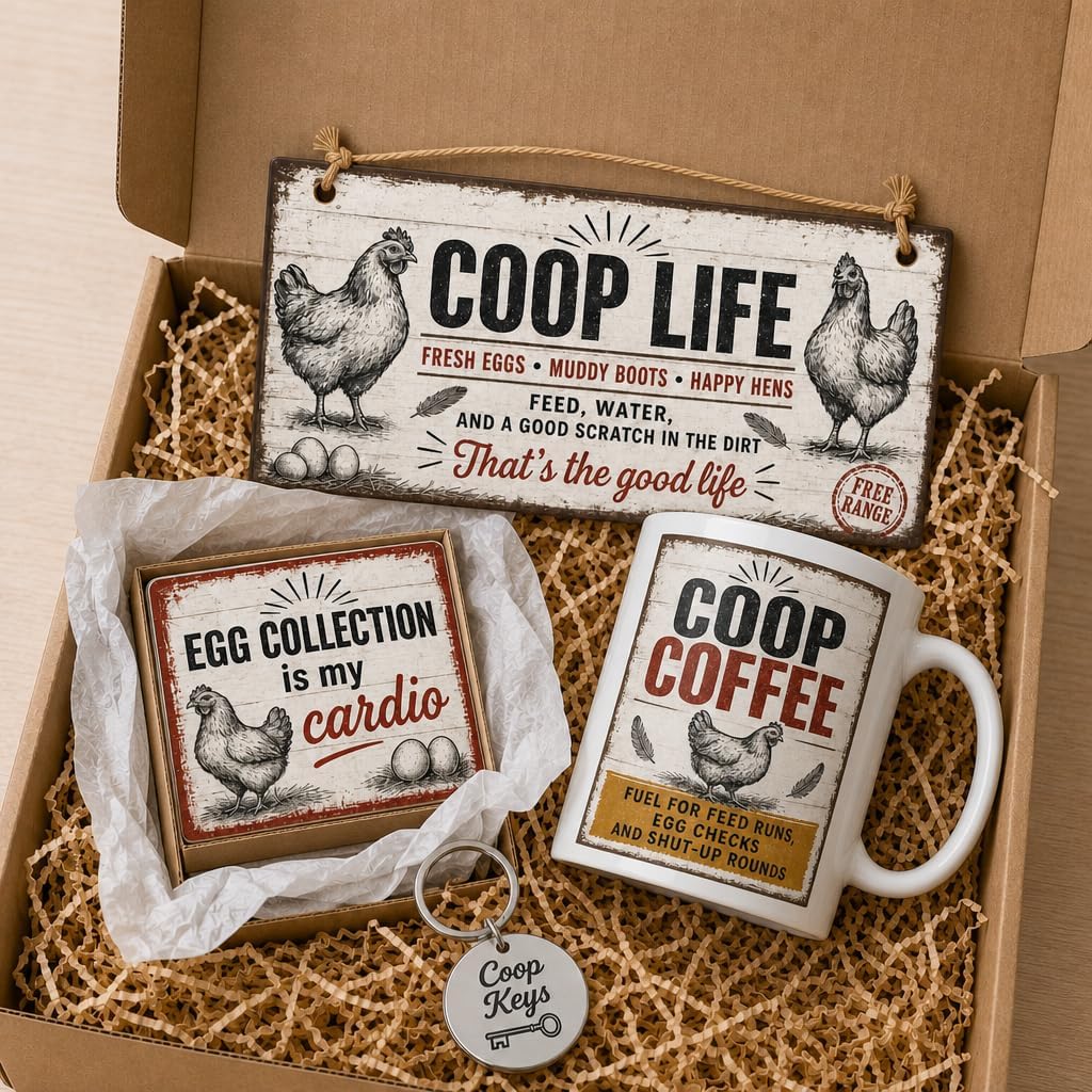 Rustic Coop Life gift box presentation