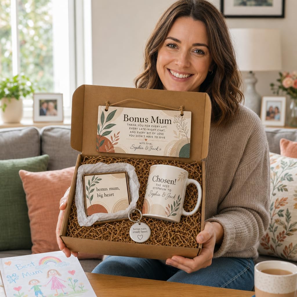 Boho Bonus Mum Bloom gift set contents