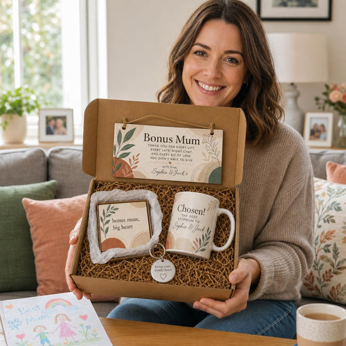 Boho Bonus Mum Bloom gift set contents