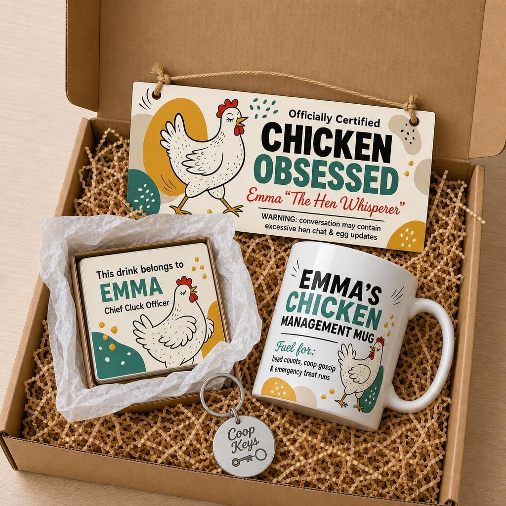 Cluck & Company gift box presentation