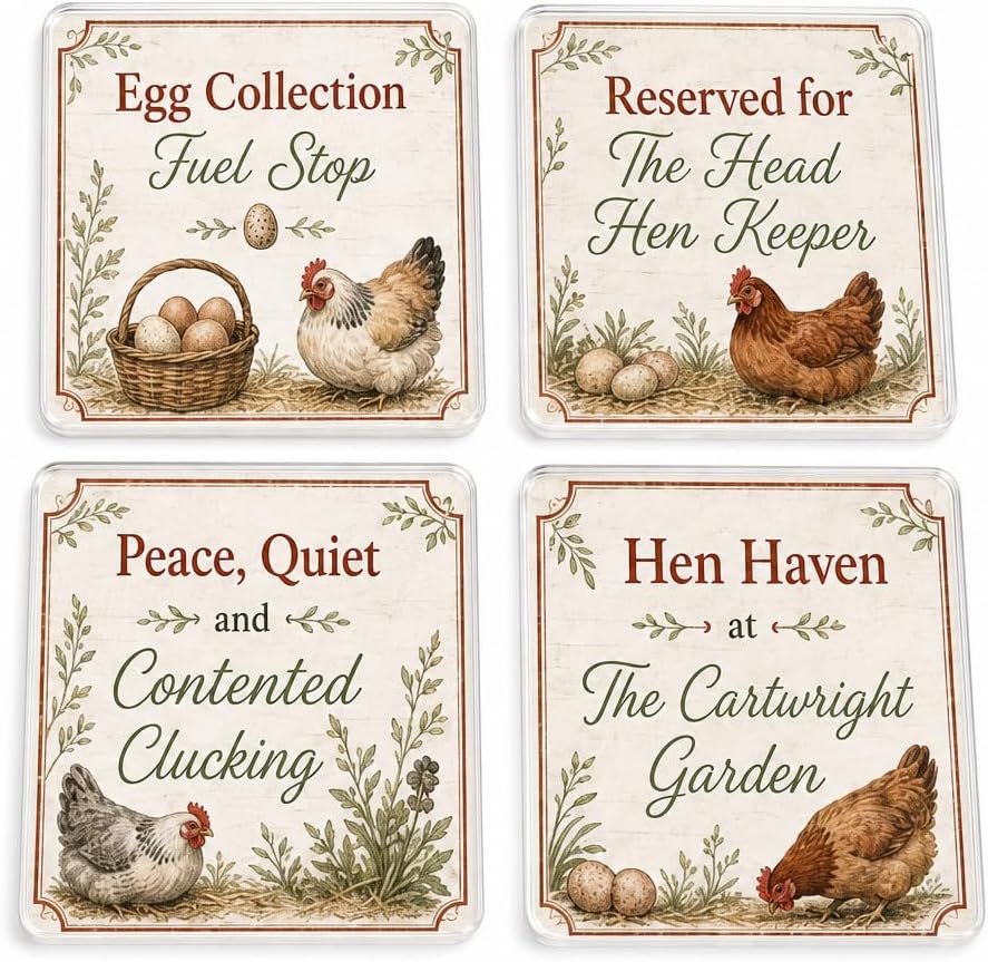Hen Haven Homestead keyring