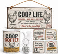 Rustic Coop Life personalised gift box set