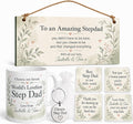 Chosen Stepdad Heart personalised gift box set