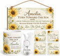Sunflower Bright Path personalised gift box set
