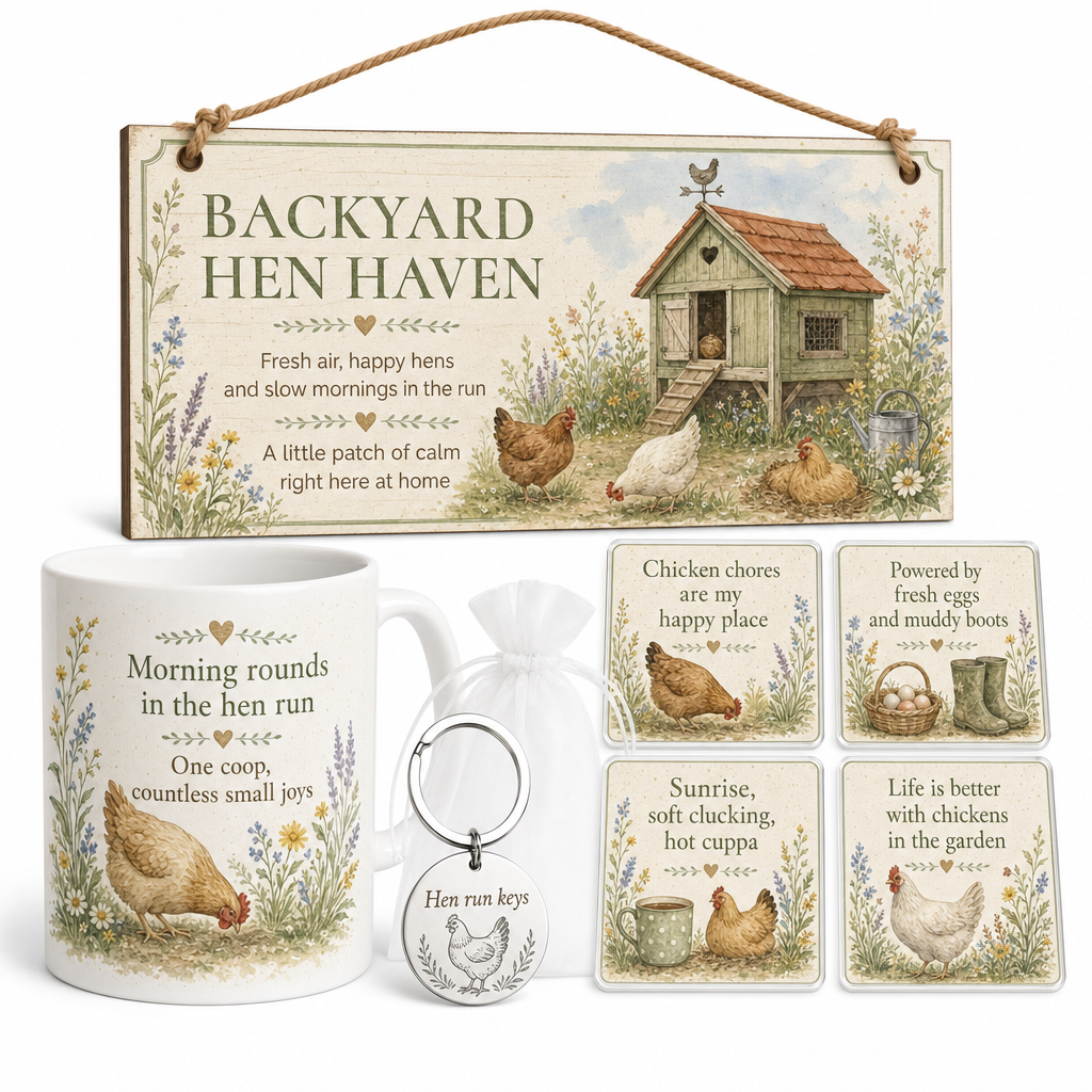 Backyard Hen Haven Gift Box Set