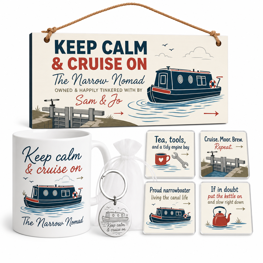 Cruise Calm Collection Personalised Gift Box Set