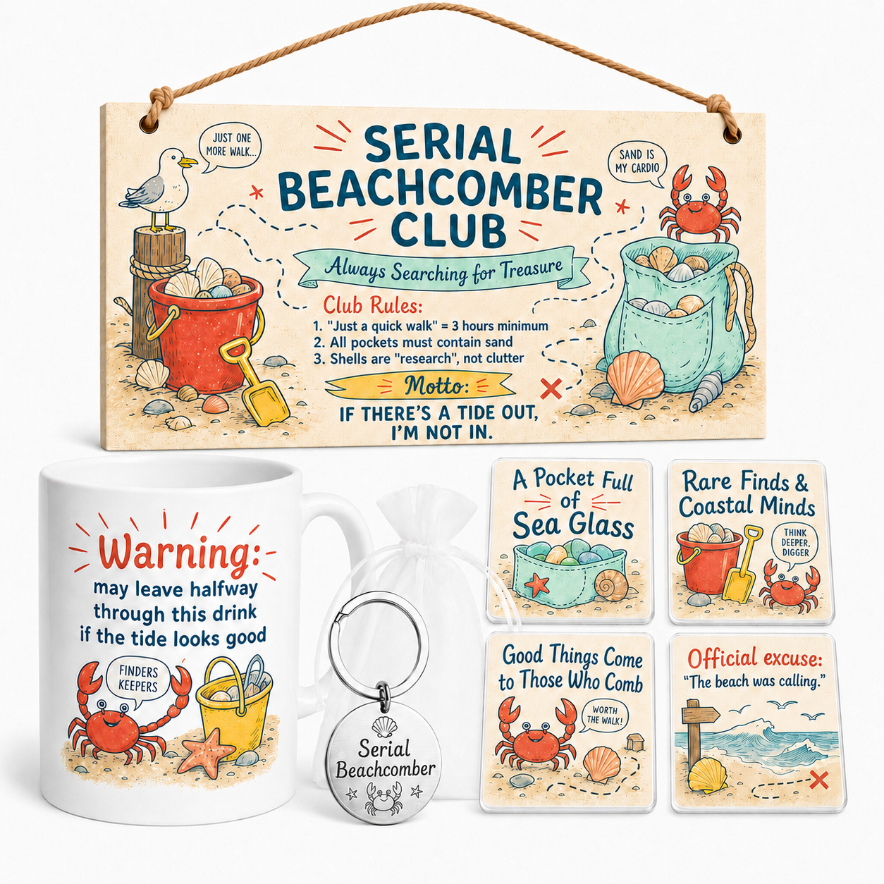 Serial Beachcomber Club Gift Box Set
