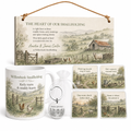 Pasture Morning Quiet Personalised Gift Box Set