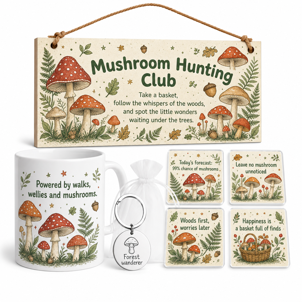 Woodland Mushroom Ramble Gift Box Set