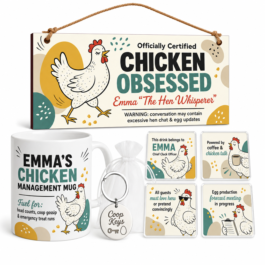 Cluck & Company Personalised Gift Box Set