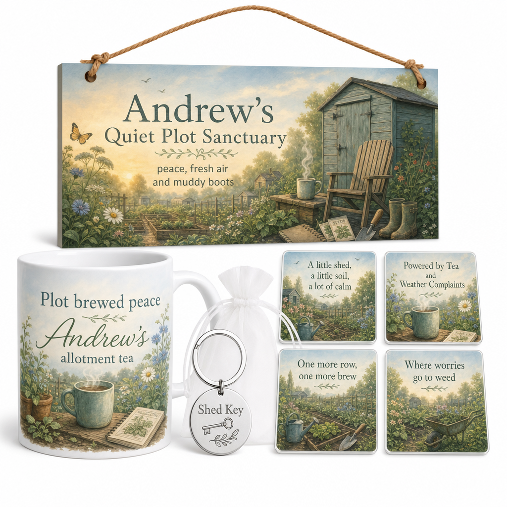 Quiet Plot Sanctuary Personalised Gift Box Set