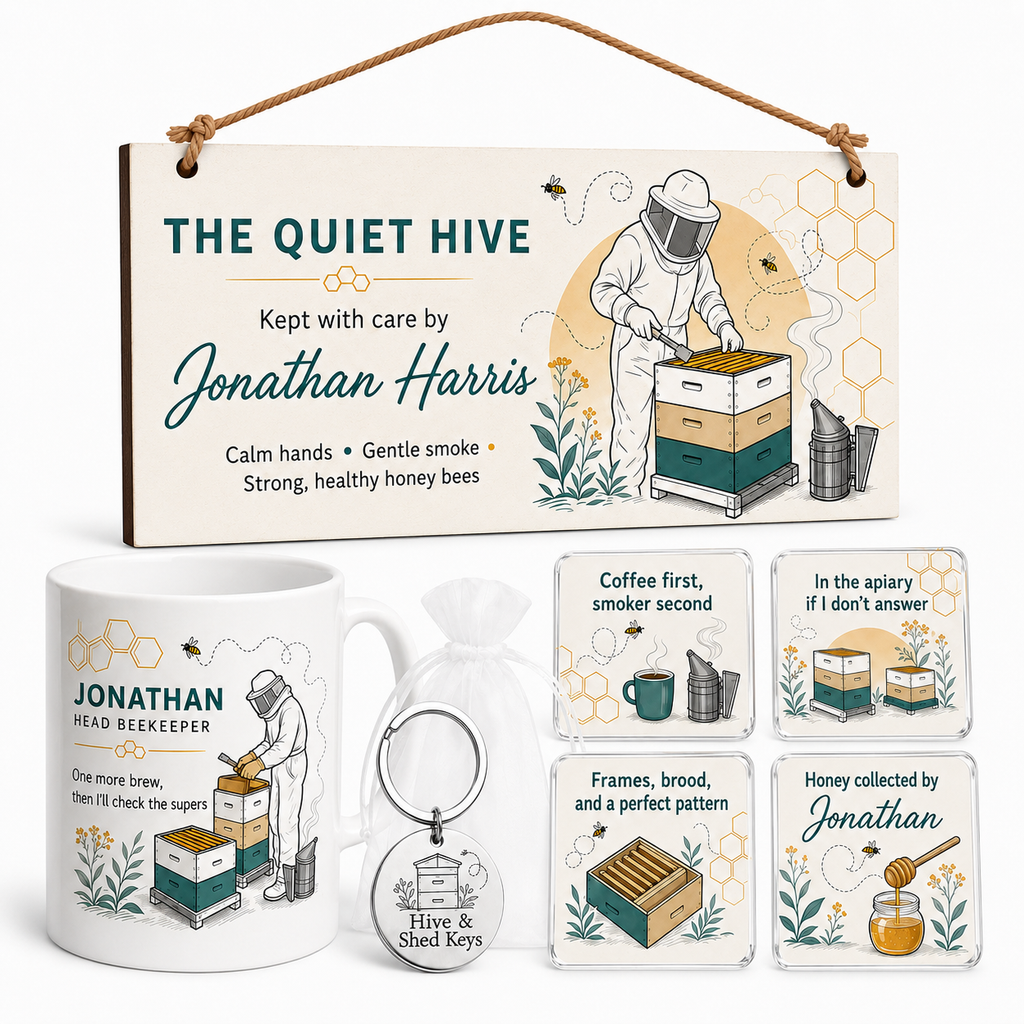 Quiet Hive Keeper Personalised Gift Box Set