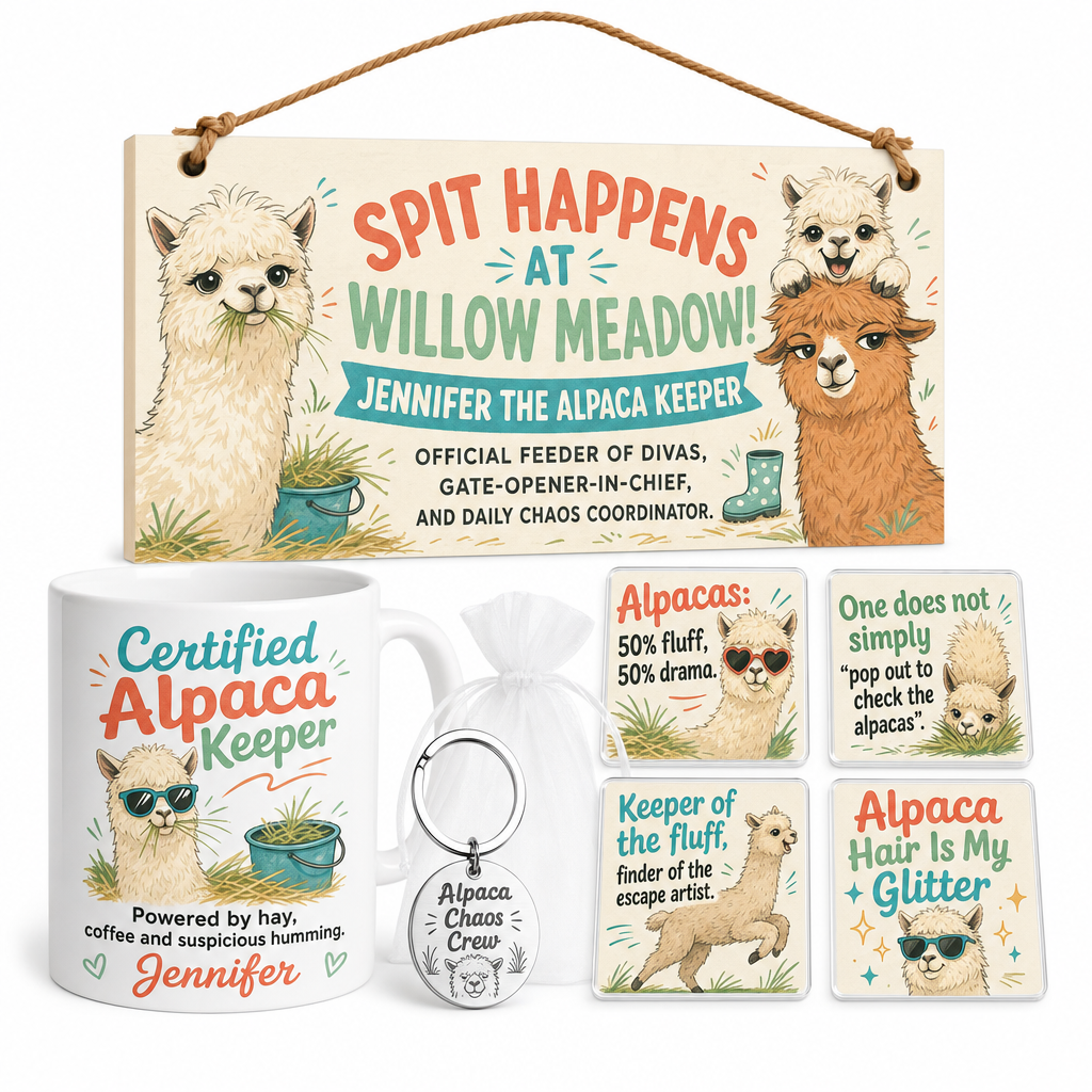Alpaca Crew Personalised Gift Box Set