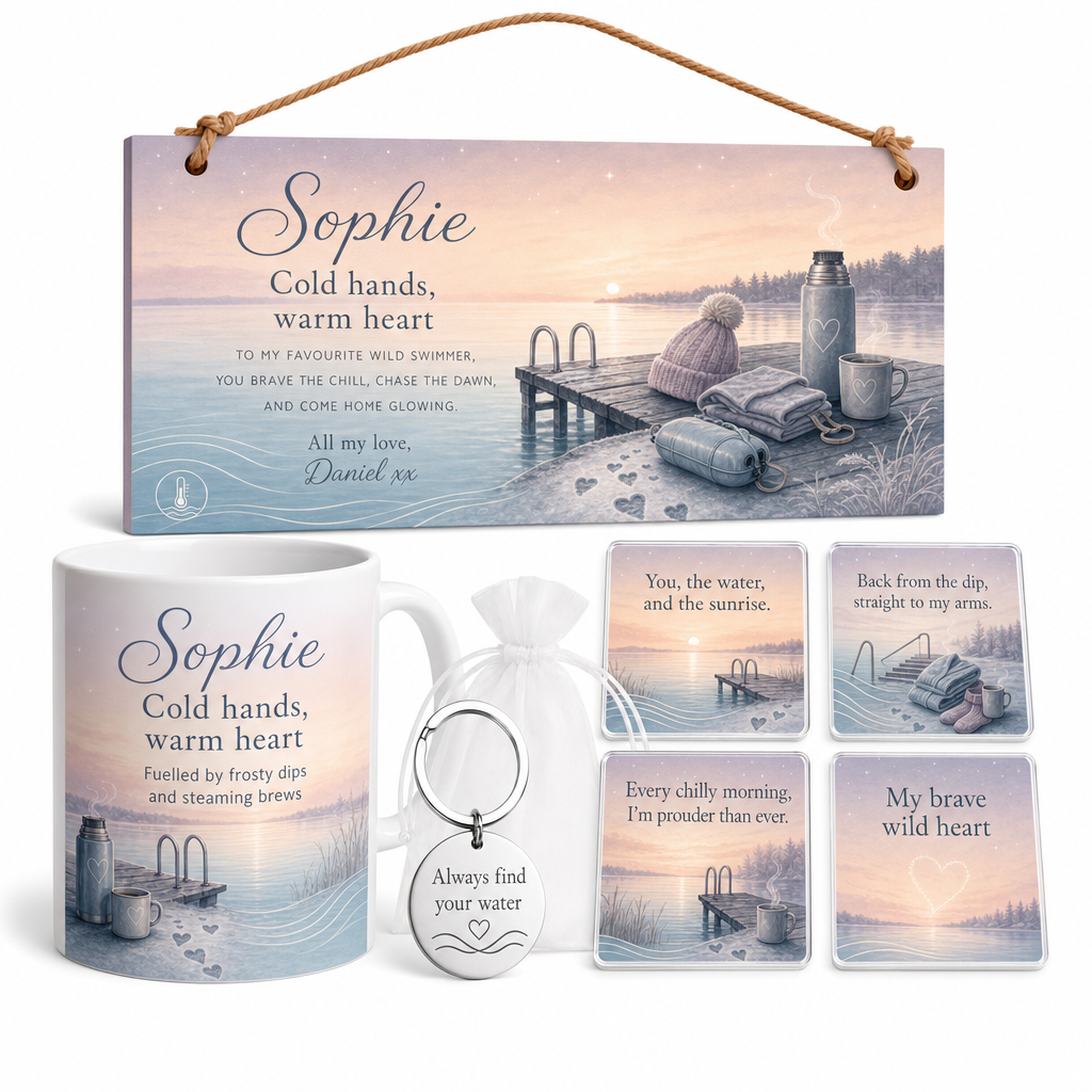 Cold Hands Warm Heart Personalised Gift Box Set