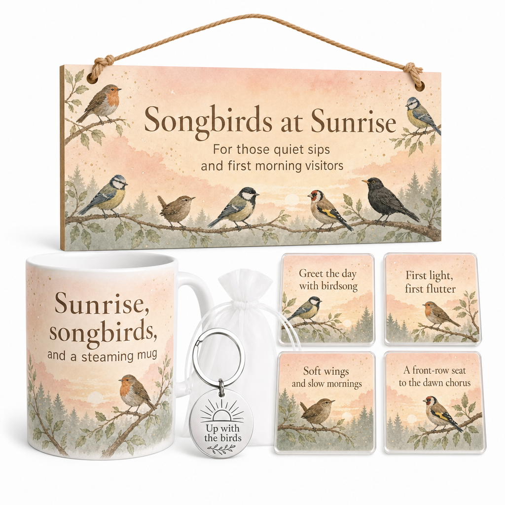 Songbirds At Sunrise Gift Box Set