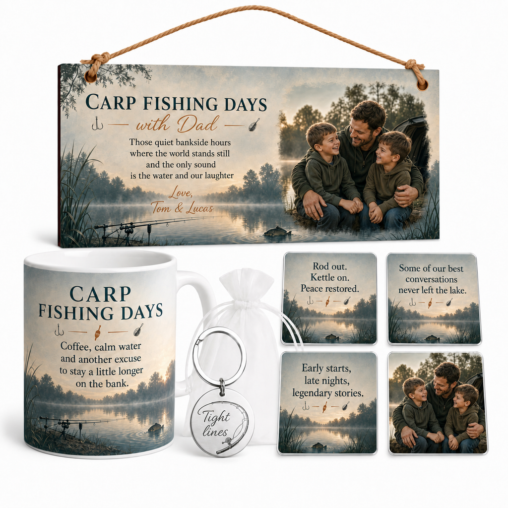 Carp Lake Stillness Personalised Gift Box Set