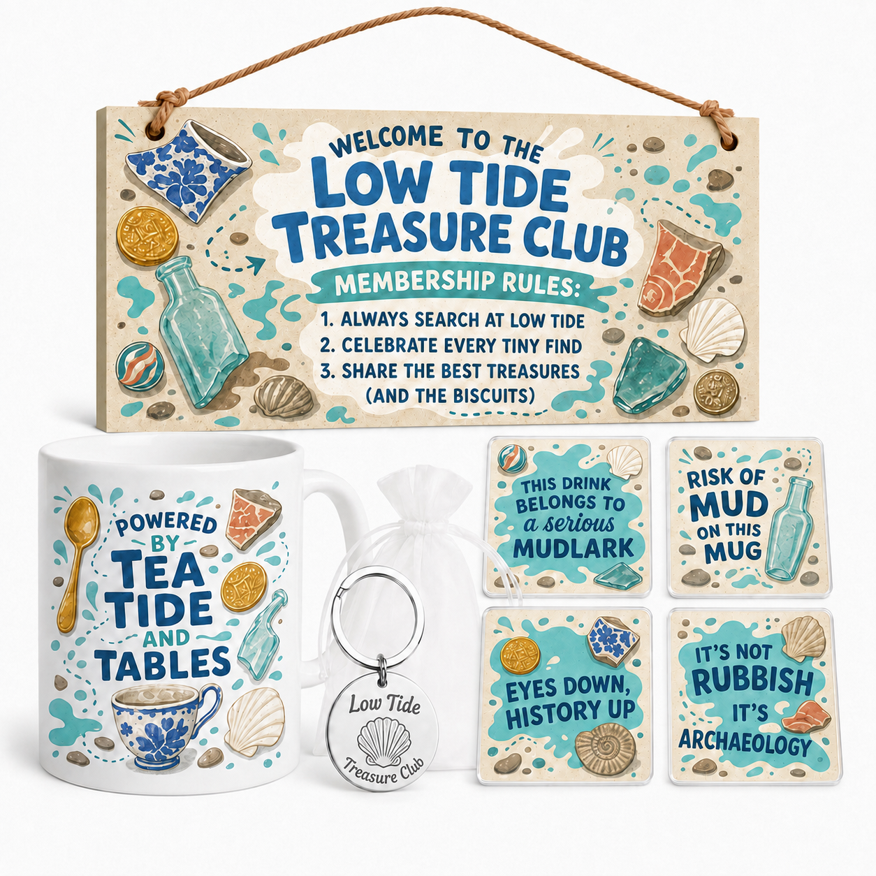 Low Tide Treasure Club Gift Box Set
