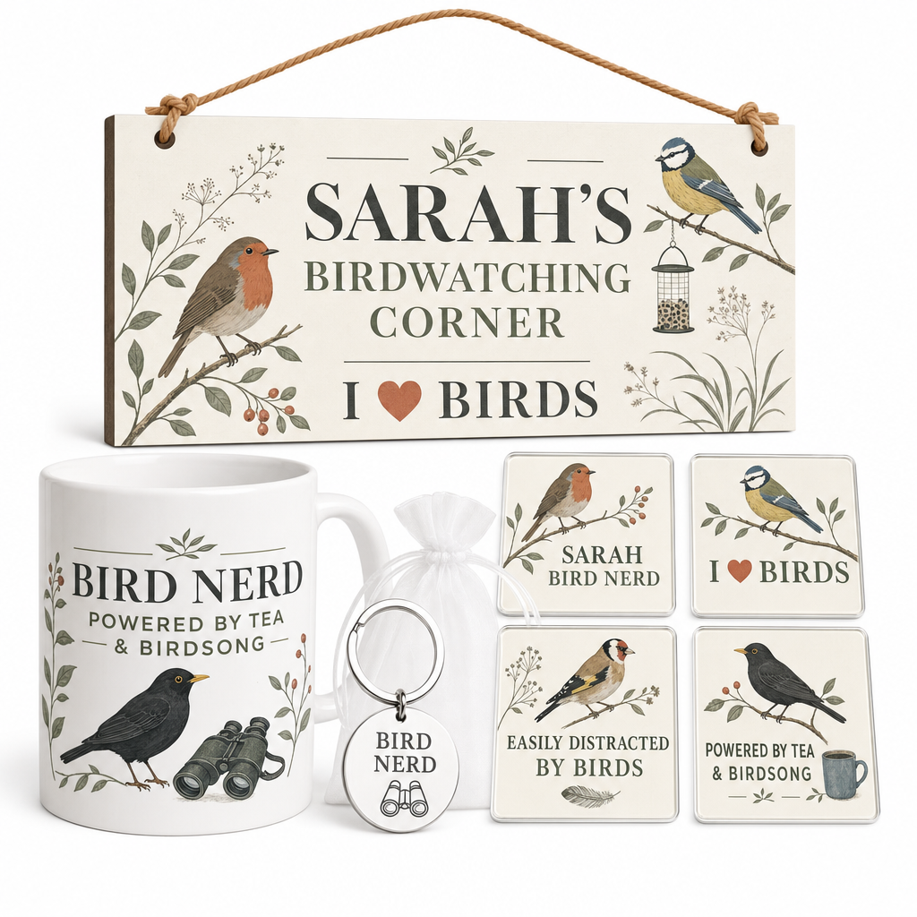 BIRD NERD Personalised Gift Box Set