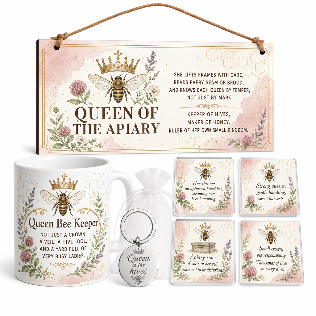 Queen In The Apiary Gift Box Set