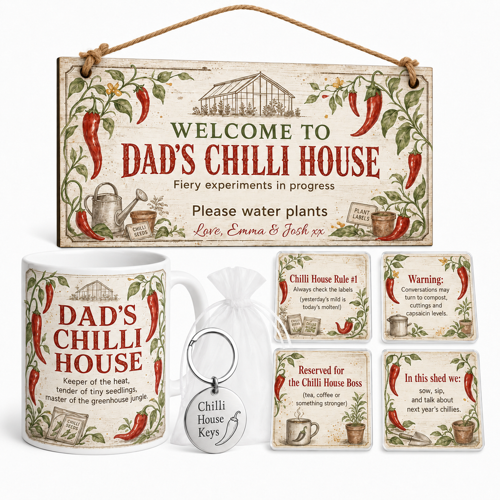 Personalised Chilli House Personalised Gift Box Set