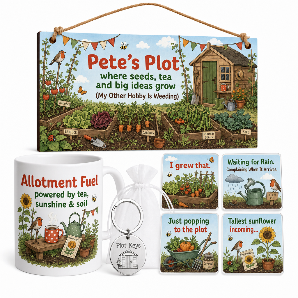 Plot Of Our Dreams Personalised Gift Box Set